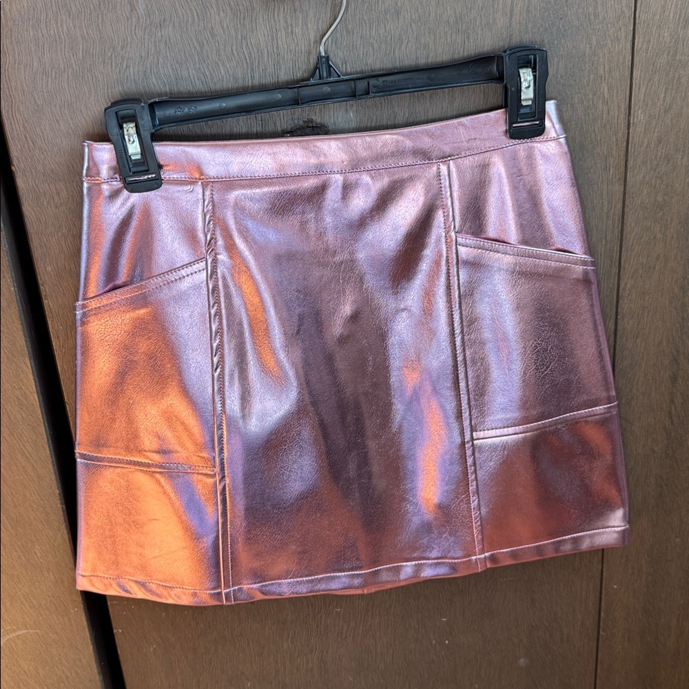 Art Class Shimmering Pink Skirt